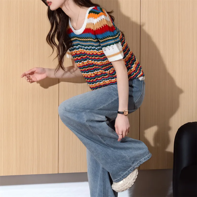 Tonlion Knitwear Women's Green Tone-3