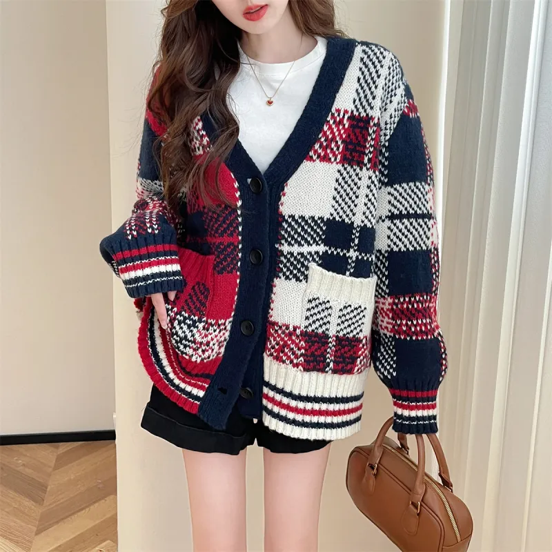 Tonlion Knitwear Women's Red Tone-1