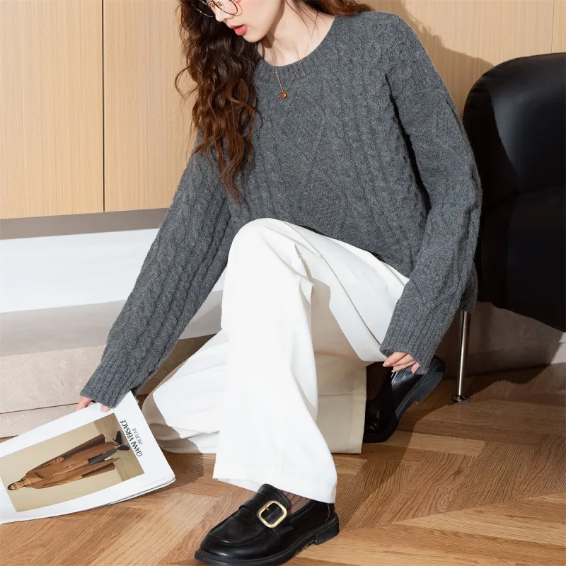 Tonlion Sweater Women's Dark Gray-1