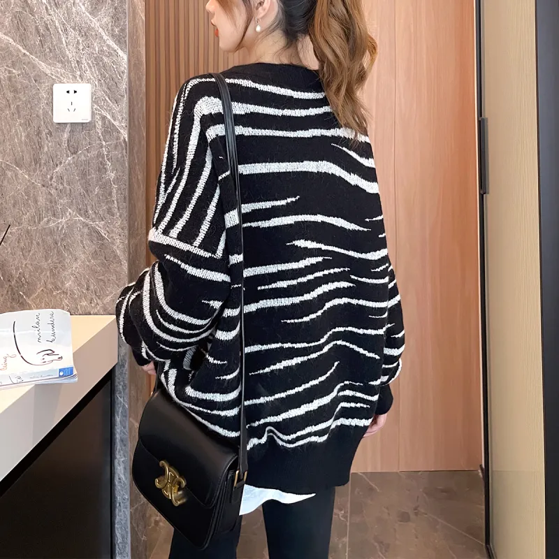 Tonlion Sweater Women's Blackish-5
