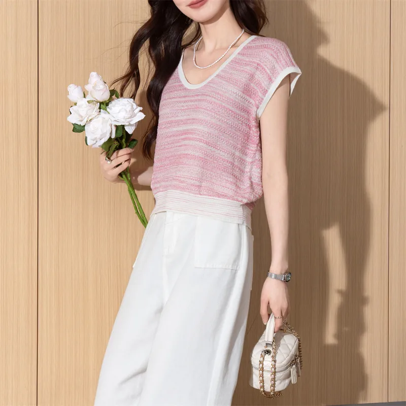 Tonlion Knitwear Women's Pink-6