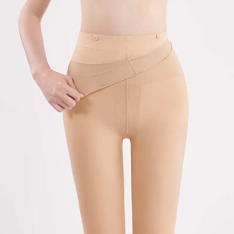 Tonlion Pantyhose Women's 1 Pack Ivory-4