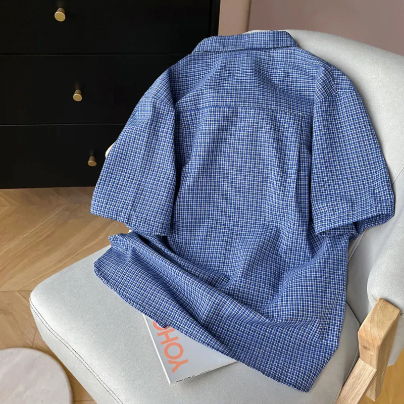 Tonlion Shirts Women's Blue-2