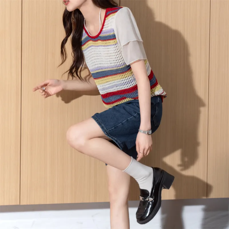 Tonlion Knitwear Women's White Tone-2