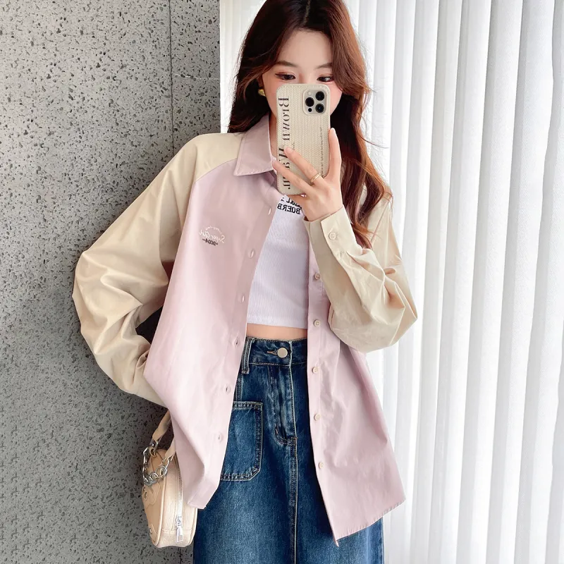 Tonlion Shirt Women's Nude Pink-1