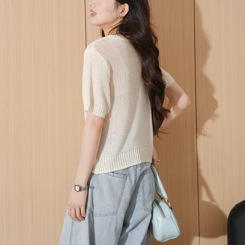 Tonlion Knitwear Women's Ecru-1