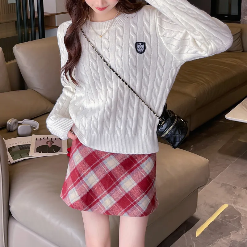 Tonlion Sweaters Women's Ecru-3