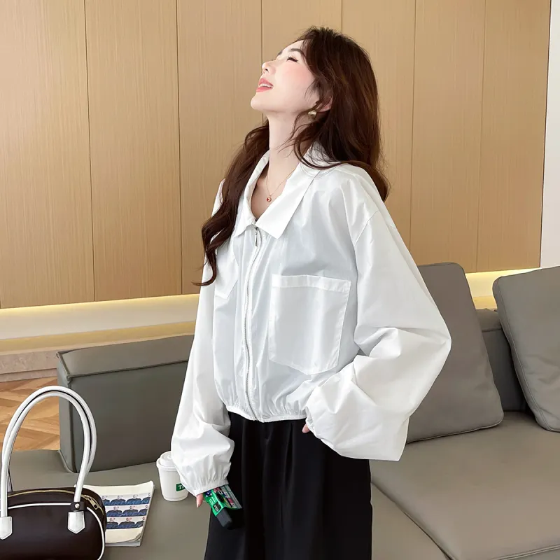 Tonlion Shirt Women's Raw White-5