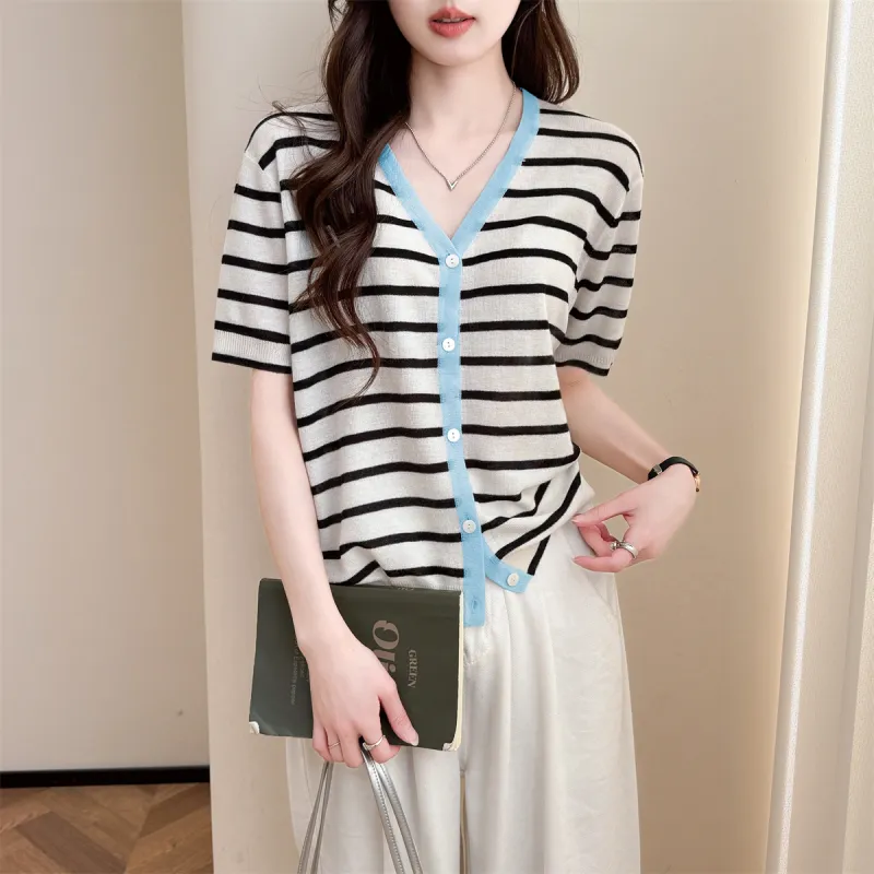 Tonlion Knitwear Women's White Tone-2