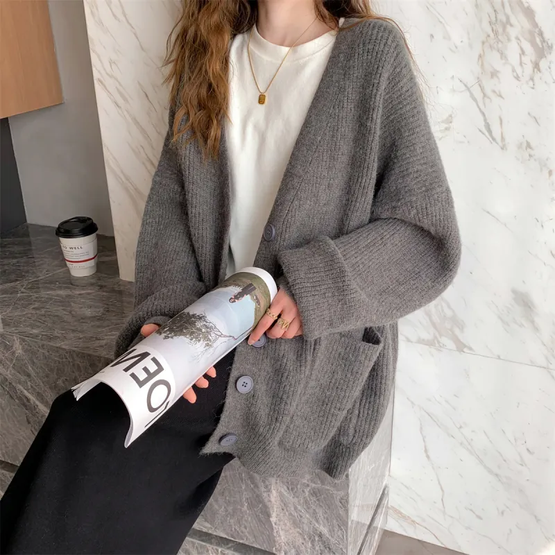 Tonlion Sweater Women's Heather Gray-5