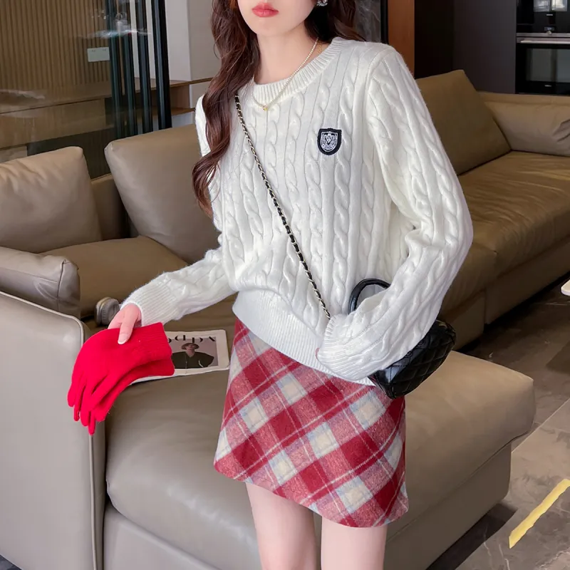 Tonlion Sweaters Women's Ecru-2