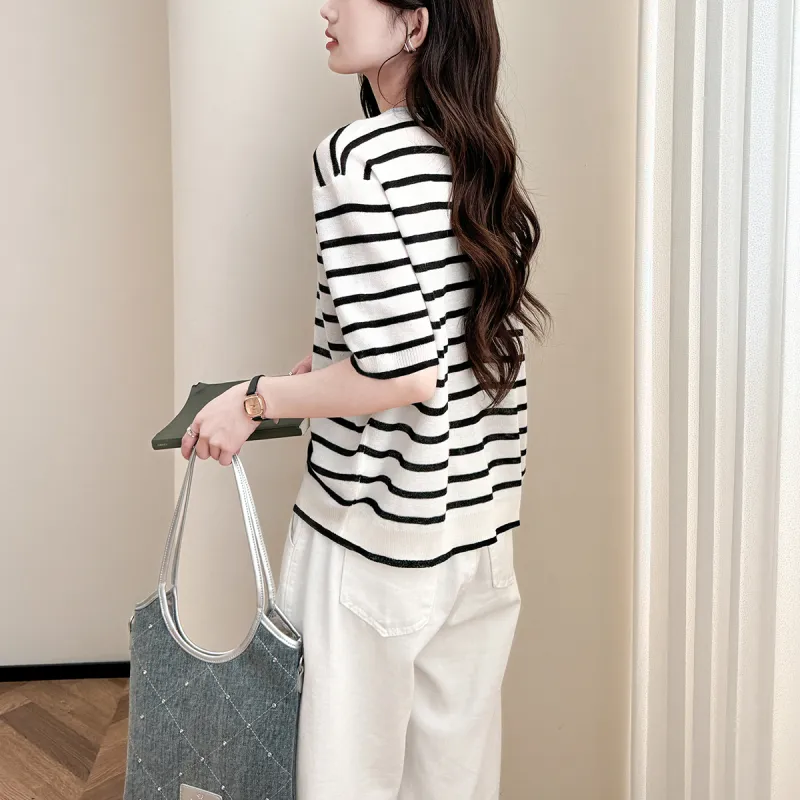 Tonlion Knitwear Women's White Tone-1
