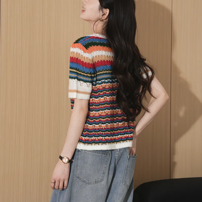 Tonlion Knitwear Women's Green Tone-1