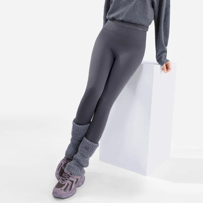 Tonlion High Rise Casual Pants Women's Dark Gray-2