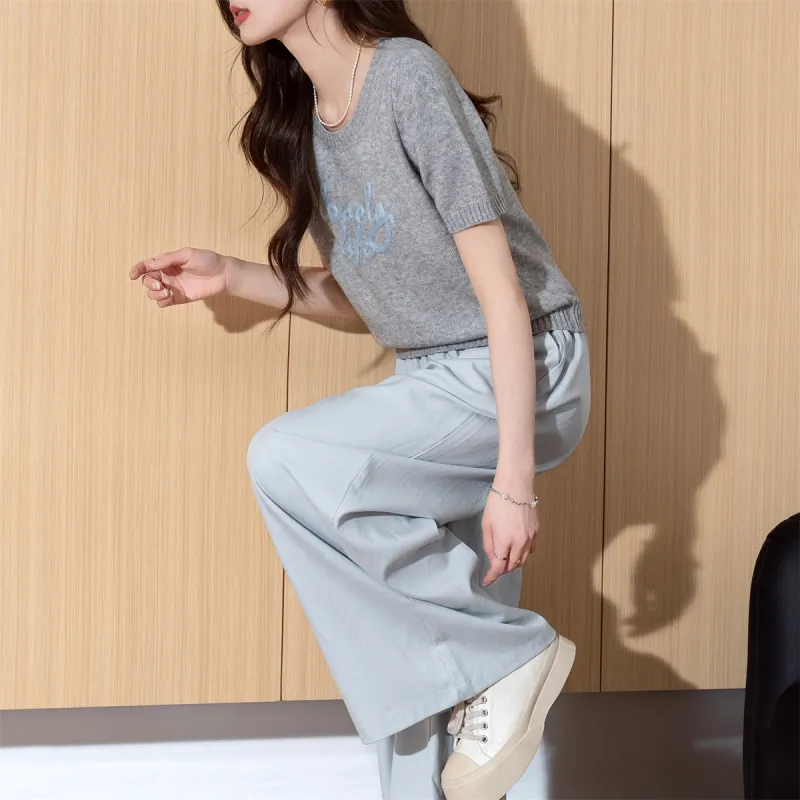 Tonlion Knitwear Women's Light Heather Gray-3