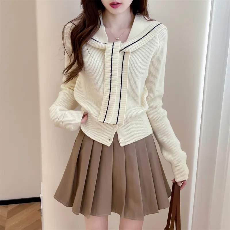 Tonlion Knitwear Women's Milk White-2