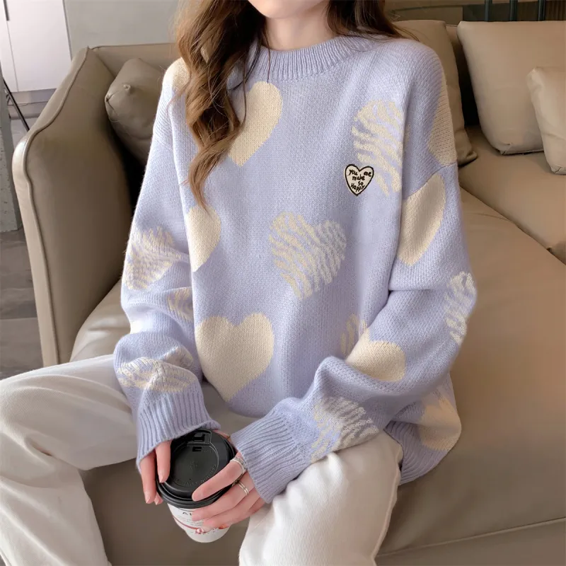 Tonlion Sweater Women's Purple Tone-1