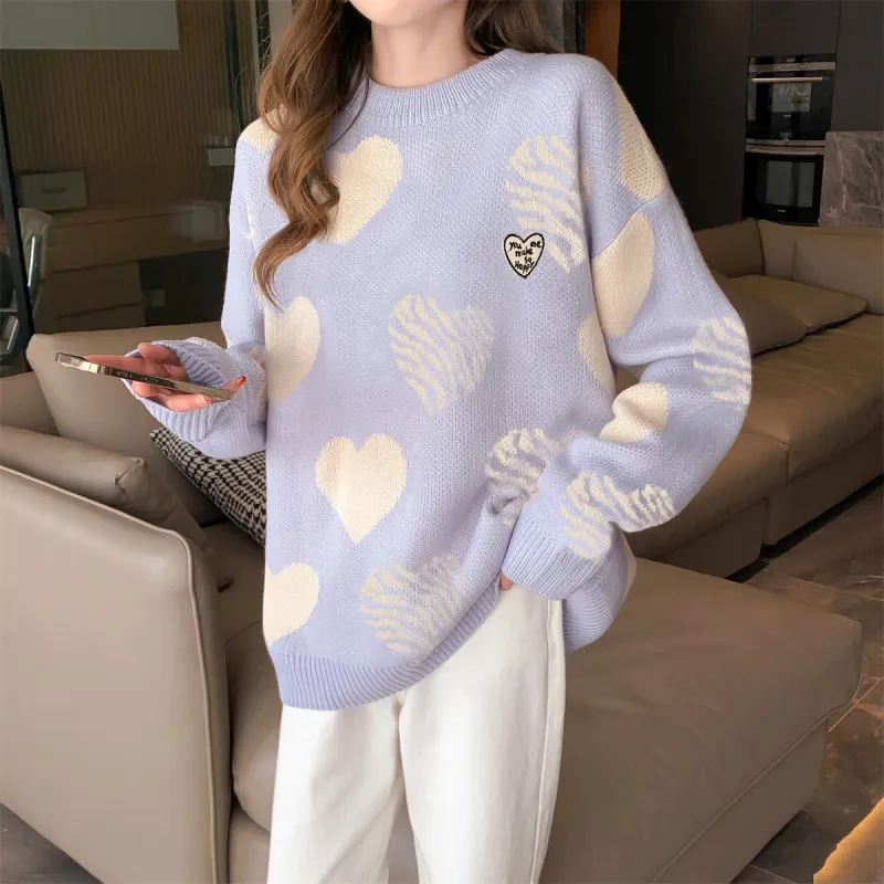 Tonlion Sweater Women's Purple Tone-2