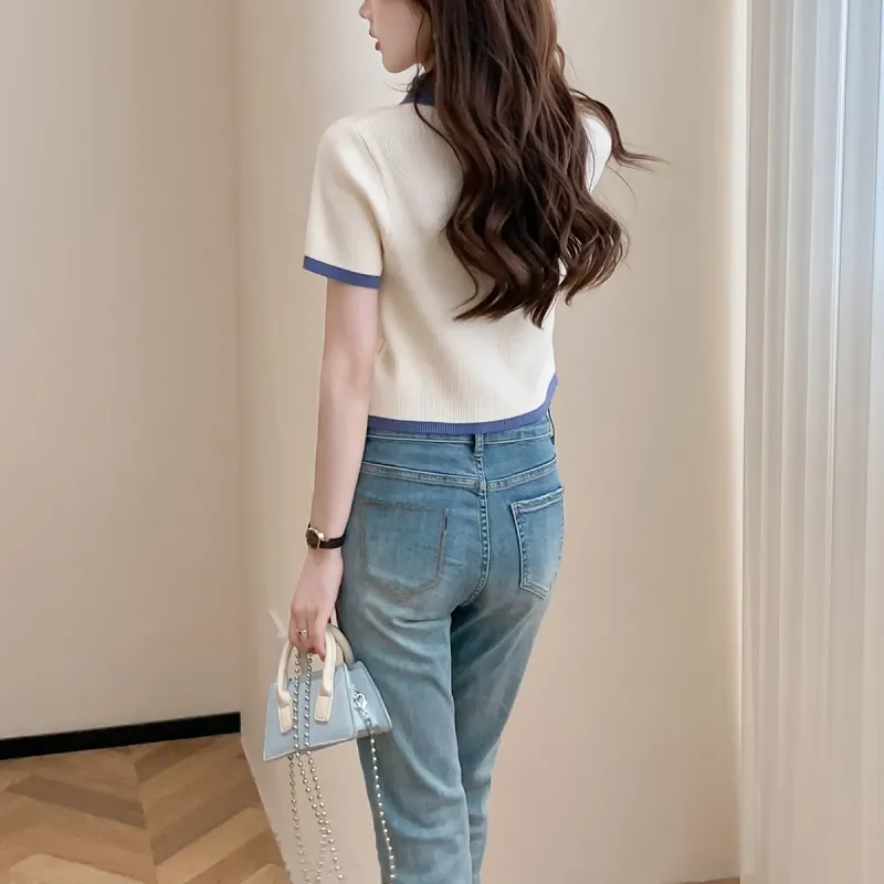 Tonlion Knitwear Women's White Tone-1