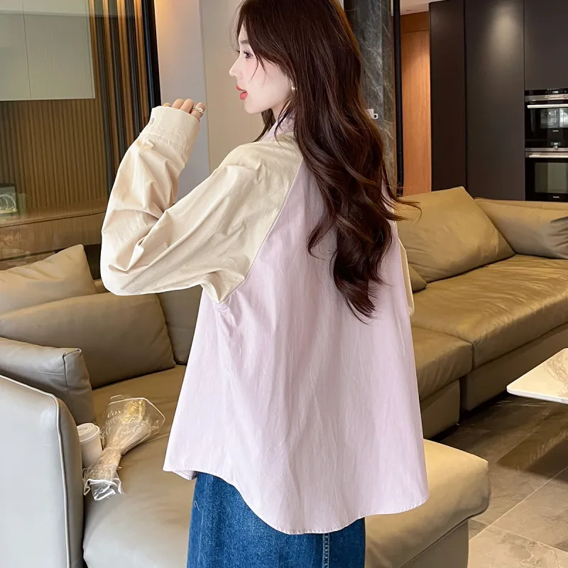 Tonlion Shirt Women's Nude Pink-4