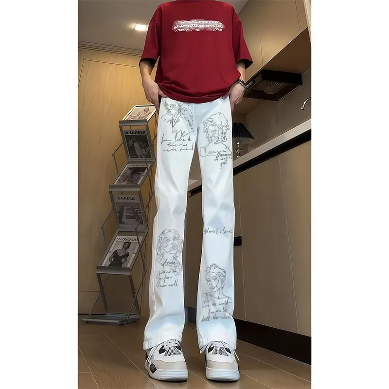 BLANC & ECLARE Jeans Unisex White-4