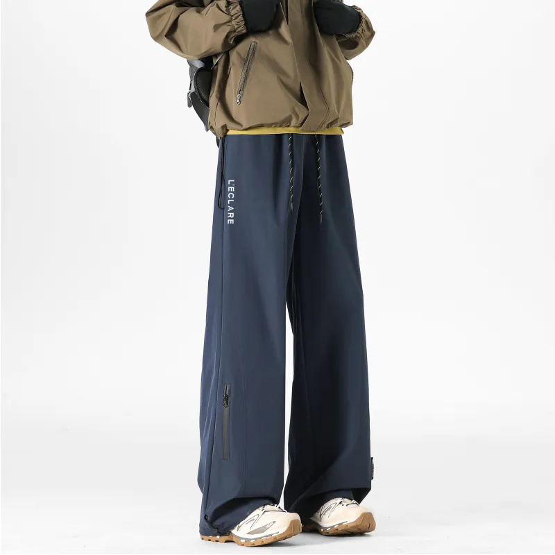 BLANC & ECLARE Slimming And Meat Blocking Cleanfit Lace Up Casual Pants Unisex-16