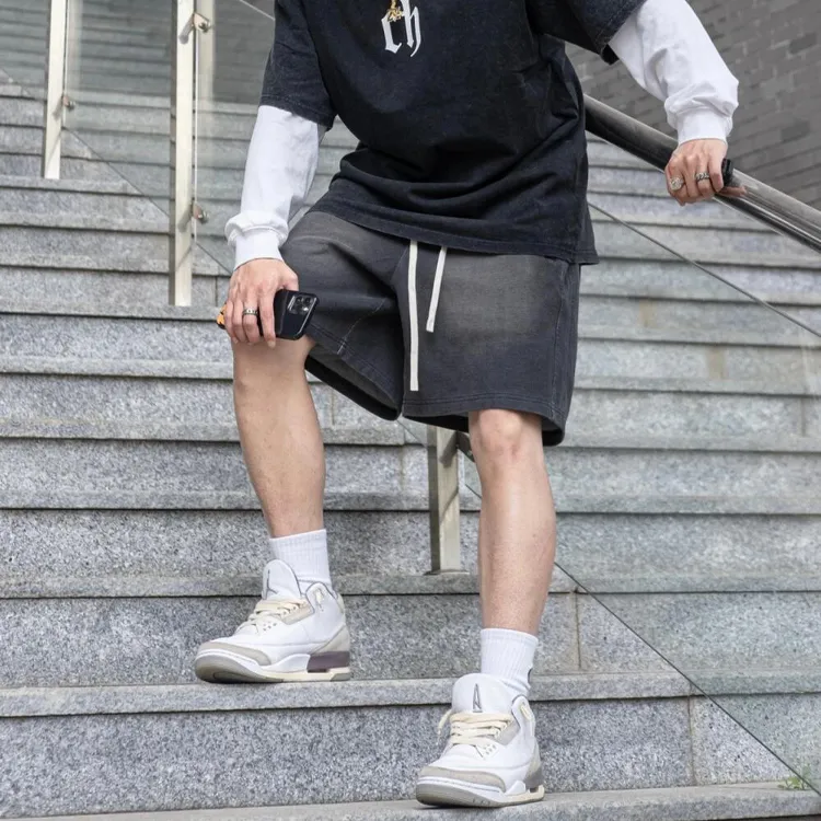 BLANC & ECLARE Casual Shorts Unisex-4