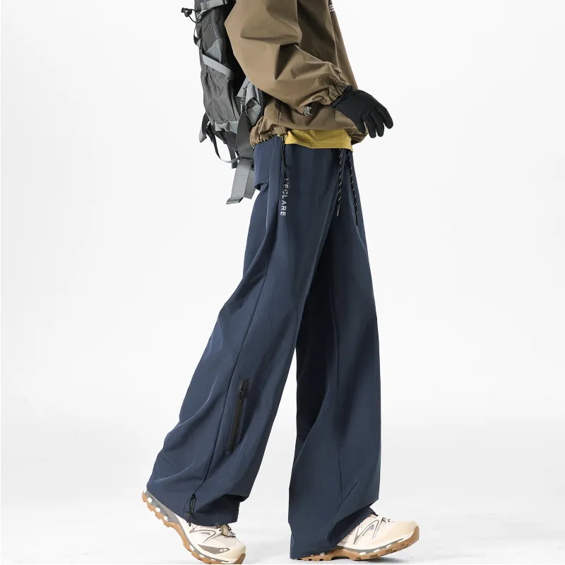 BLANC & ECLARE Slimming And Meat Blocking Cleanfit Lace Up Casual Pants Unisex-15