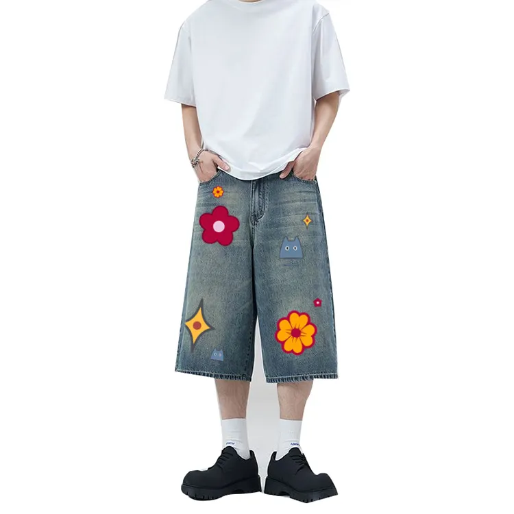 BLANC & ECLARE Denim Shorts Unisex-4