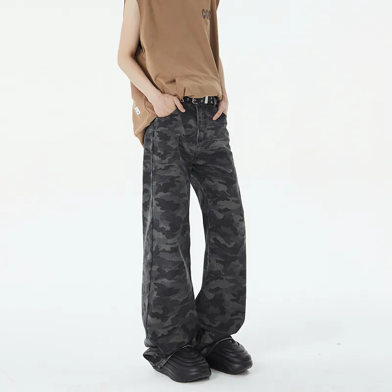 BLANC & ECLARE Jeans Unisex Camouflage-4