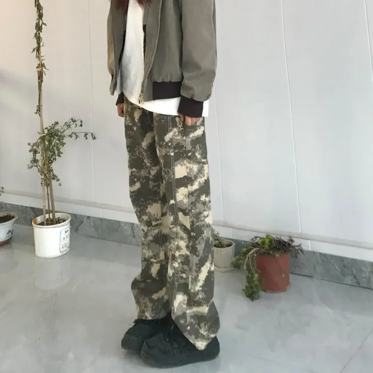 BLANC & ECLARE Jeans Unisex Camouflage-2