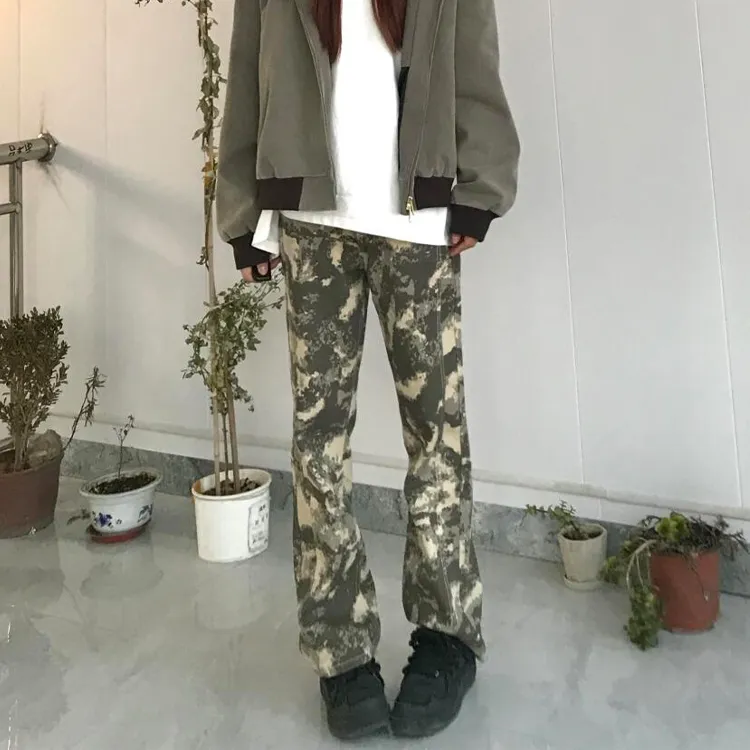 BLANC & ECLARE Jeans Unisex Camouflage-4