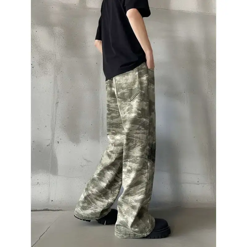 BLANC & ECLARE Jeans Men's Army Green-2
