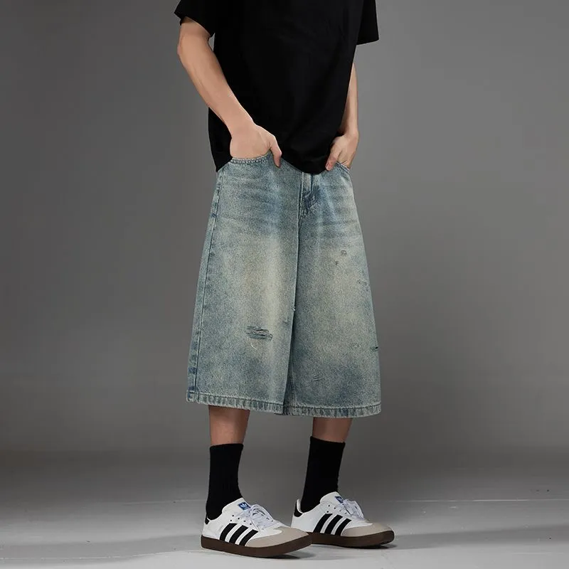 BLANC & ECLARE Denim Shorts Unisex-3