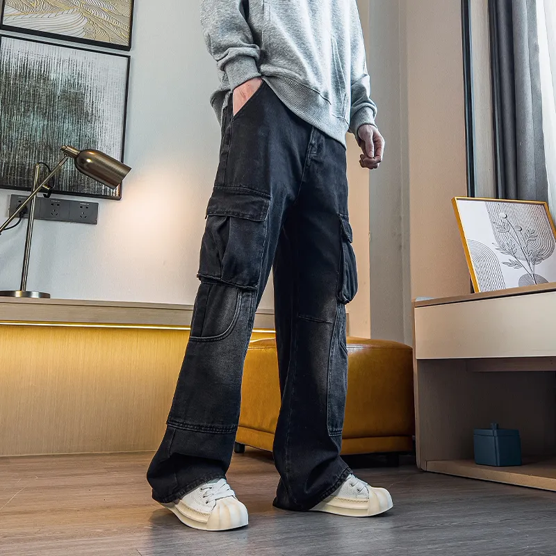 BLANC & ECLARE American Luxury Streetwear Design Workwear Jeans Unisex-3