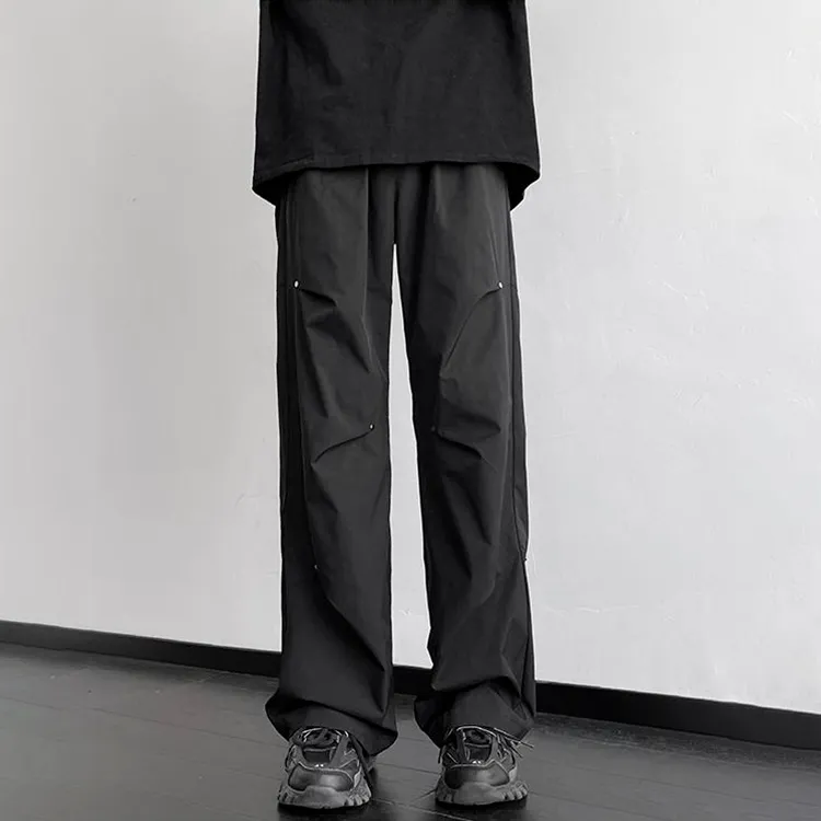 BLANC & ECLARE Lazy Street Mid Rise Comfortable Casual Pants Unisex-2