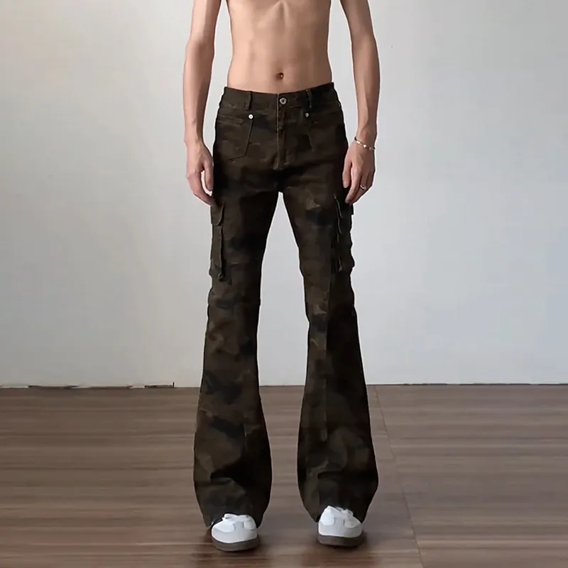 BLANC & ECLARE Jeans Unisex Camouflage-2
