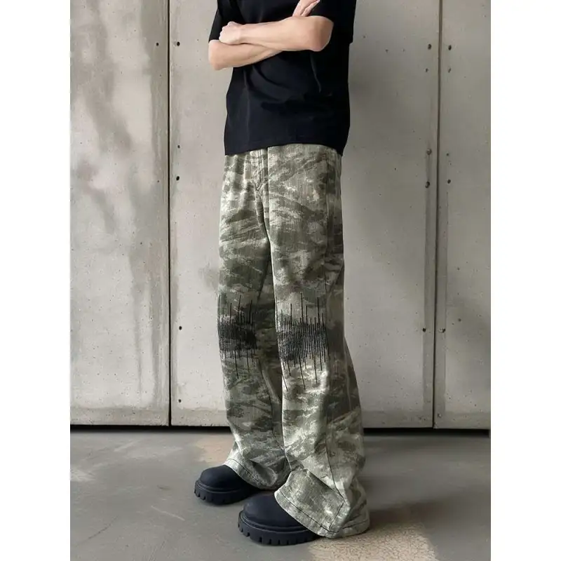 BLANC & ECLARE Jeans Men's Army Green-3
