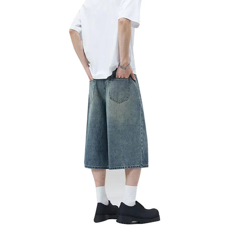BLANC & ECLARE Denim Shorts Unisex-1
