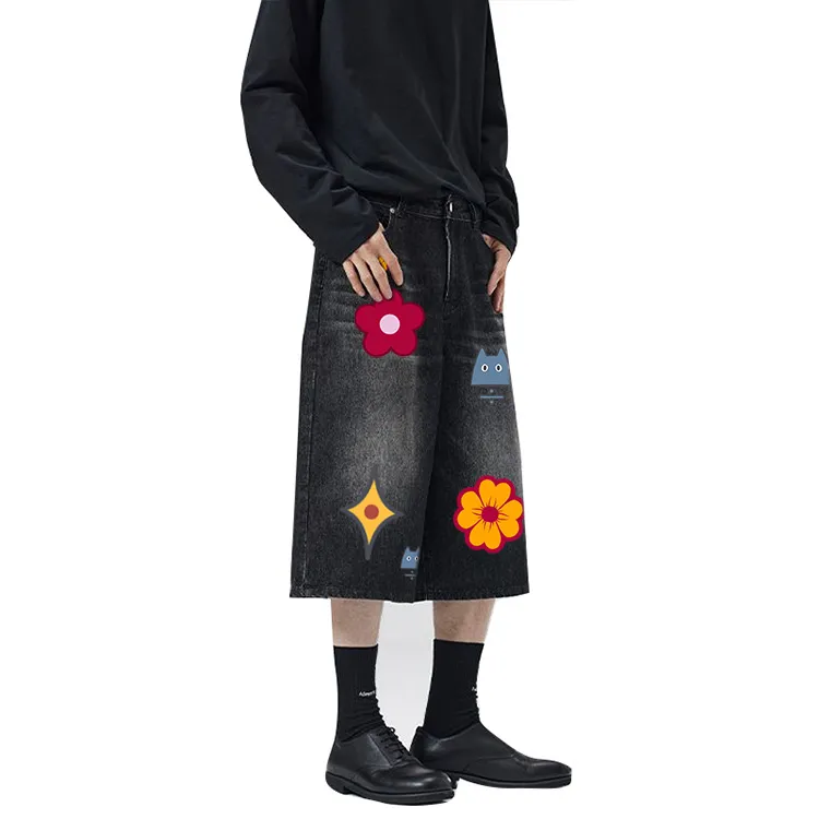 BLANC & ECLARE Denim Shorts Unisex-10