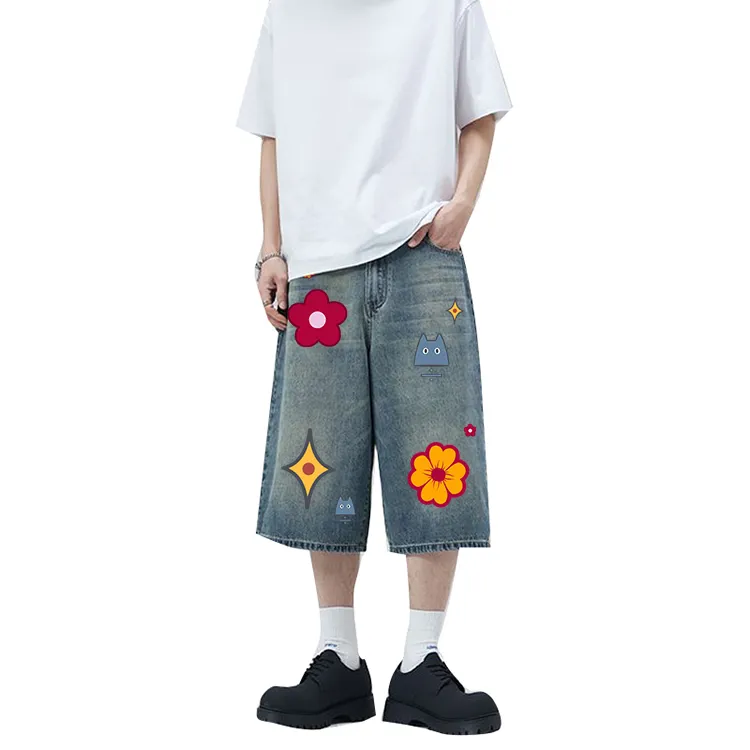BLANC & ECLARE Denim Shorts Unisex-2