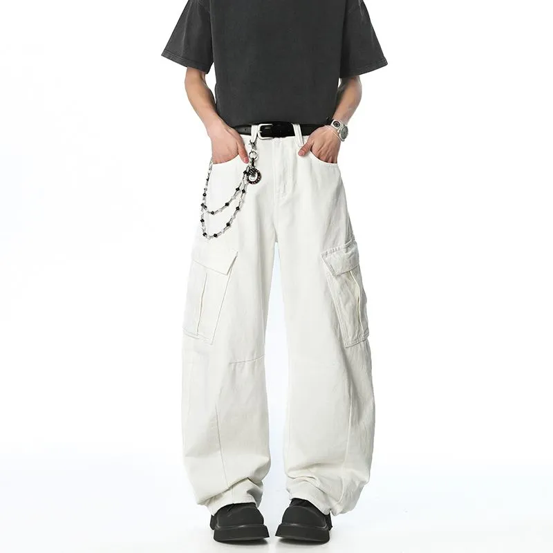 BLANC & ECLARE Jeans Unisex White-3