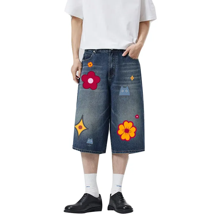 BLANC & ECLARE Denim Shorts Unisex-16