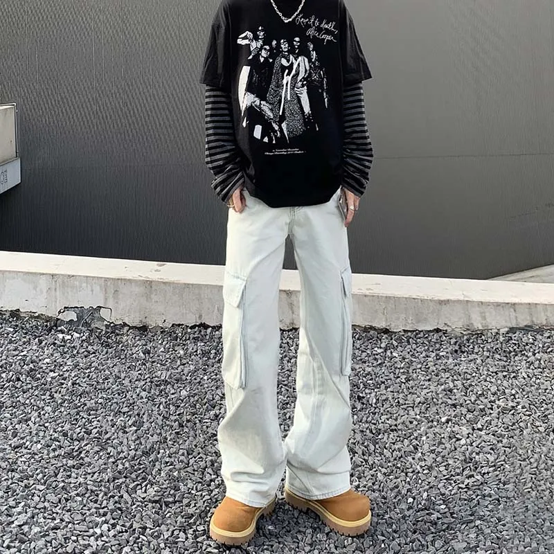 BLANC & ECLARE Jeans Men's Bleached-5