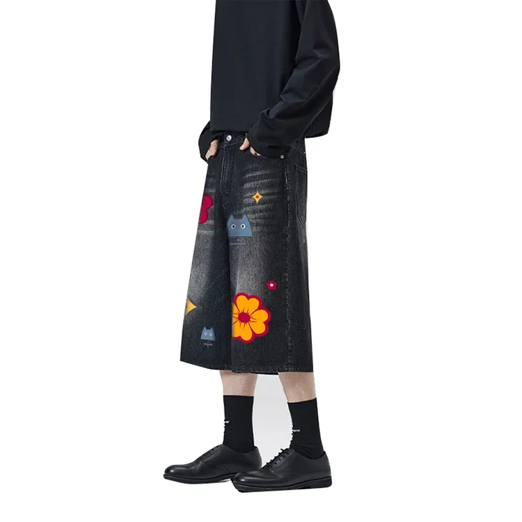 BLANC & ECLARE Denim Shorts Unisex-12