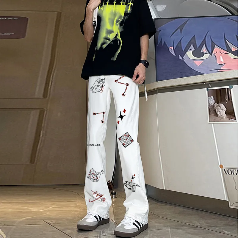 BLANC & ECLARE Jeans Unisex White-2