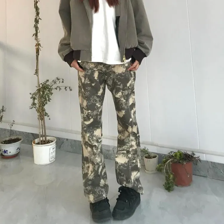 BLANC & ECLARE Jeans Unisex Camouflage-3