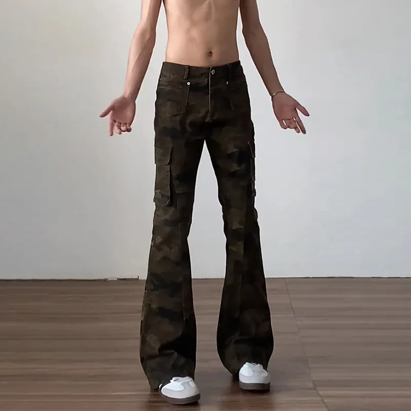BLANC & ECLARE Jeans Unisex Camouflage-3