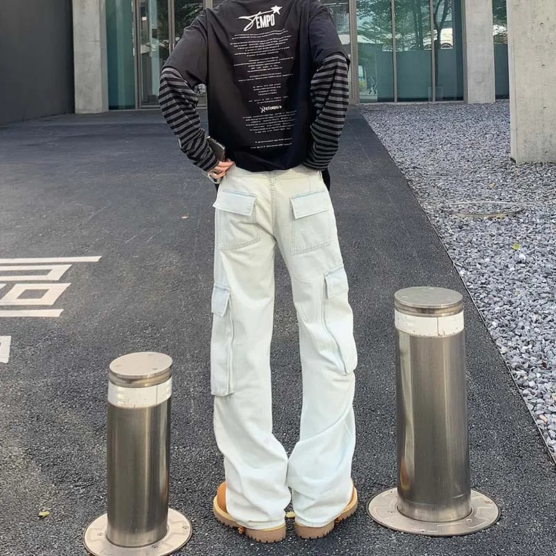 BLANC & ECLARE Jeans Men's Bleached-4