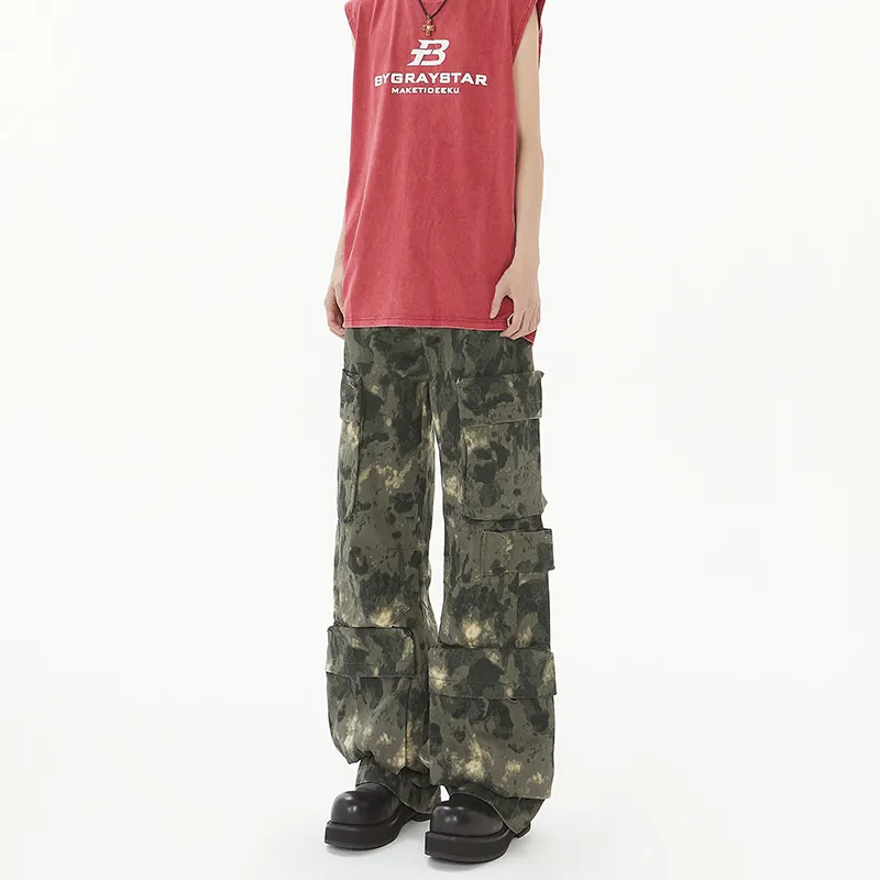 BLANC & ECLARE Jeans Men's Camouflage-4
